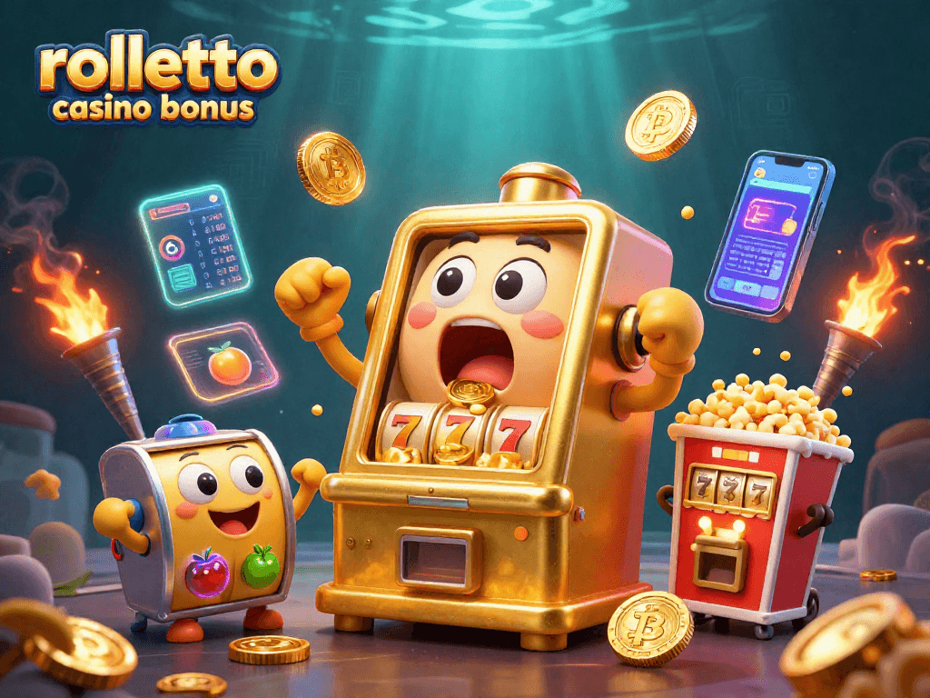 Jouez avec le bonus Rolletto Casino et découvrez les surprises des machines à sous!