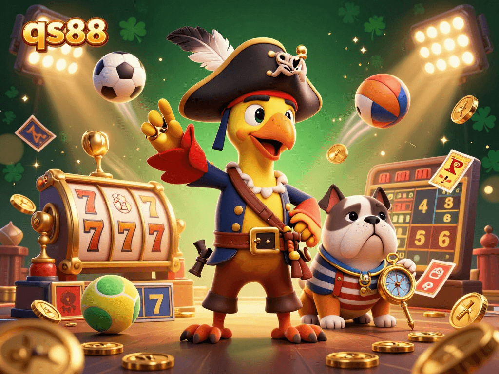 Experience the excitement of qs88 with interactive casino games featuring vibrant graphics, dynamic character action.