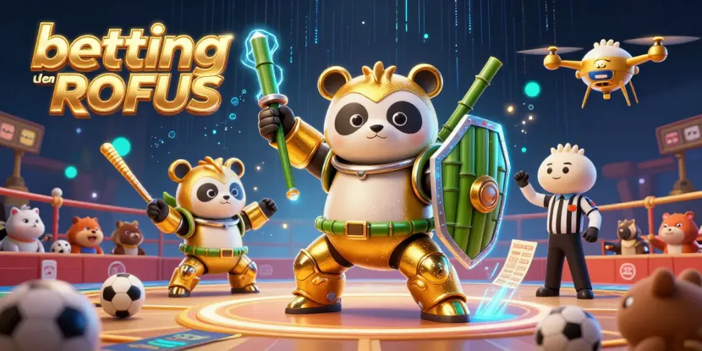 Engage in dynamic betting uden ROFUS with exhilarating sports elements and iconic characters in a digital masterpiece.