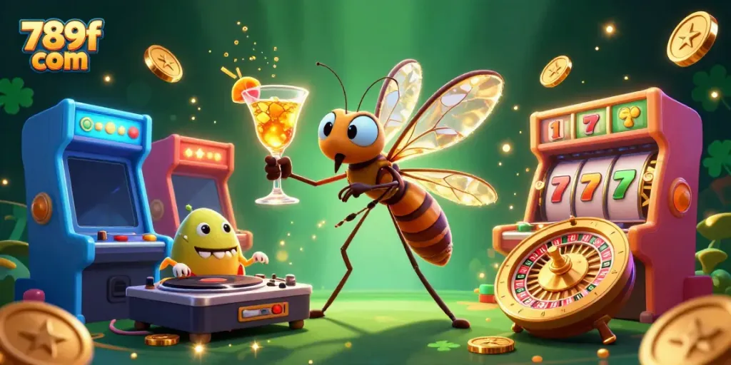 Engage in thrilling gaming experiences at 789f com with joyfully animated casino characters and dynamic game elements.