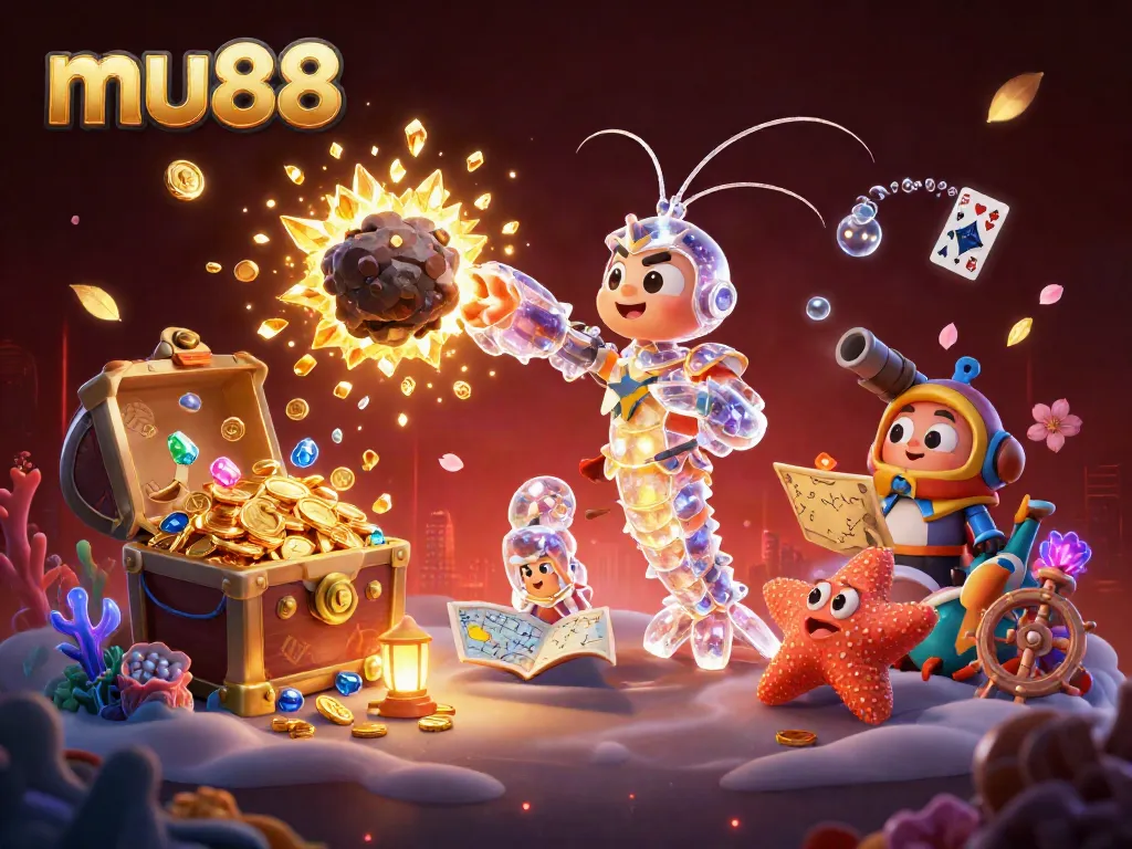 Experience thrilling gameplay with mu88 as a galactic samurai embarks on a treasure quest.