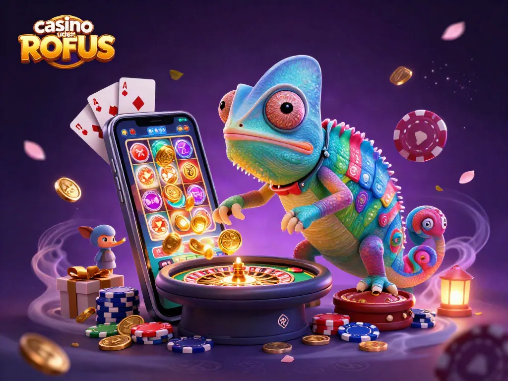 Experience the excitement at casino uden ROFUS with engaging games and vibrant visuals.