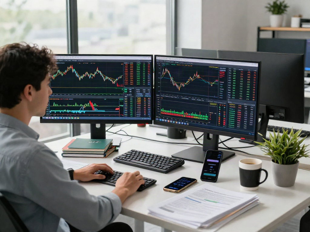 Essor Invexaro : plateforme de trading automatisé avec interface utilisateur moderne.