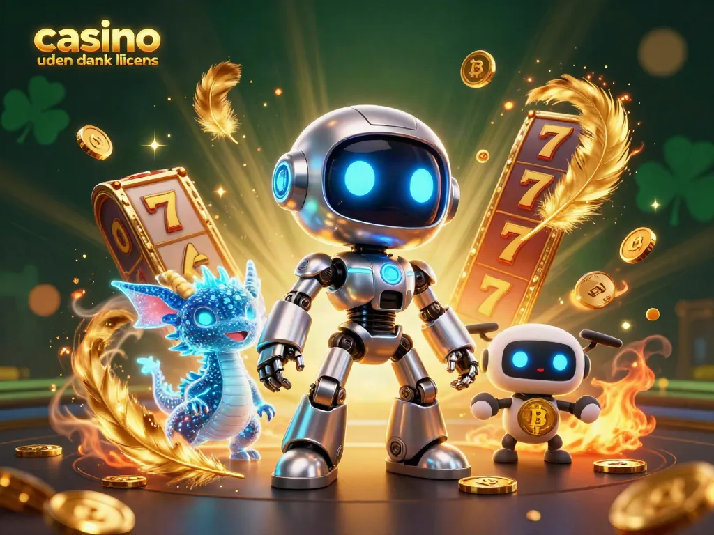 Play exciting games at casino uden dansk licens with futuristic characters and vibrant visuals