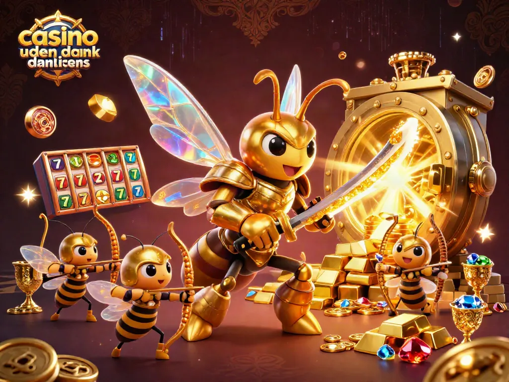Engaging 3D scene showcasing casino uden dansk licens with captivating characters and rich game elements.