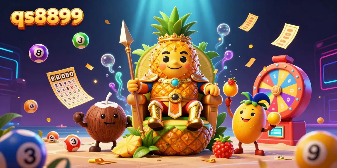 Engage with the thrilling qs8899 experience in a vibrant 3D beach casino scene.